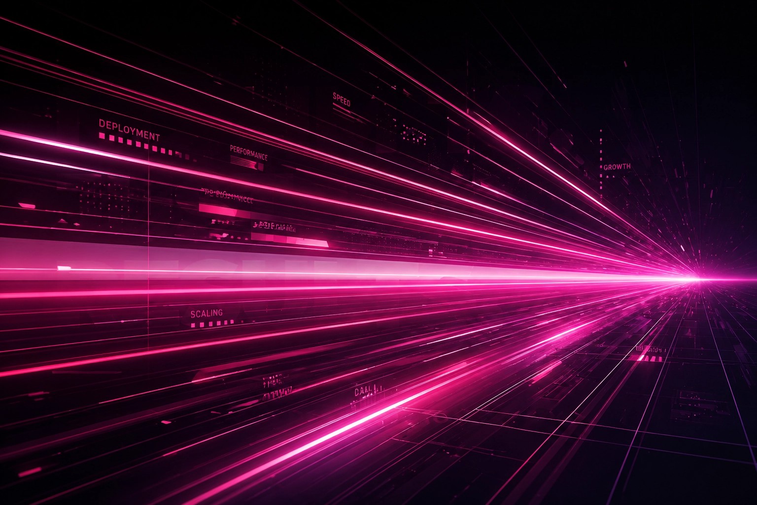 Speed to market: deployment, performance, scaling and growth at full velocity