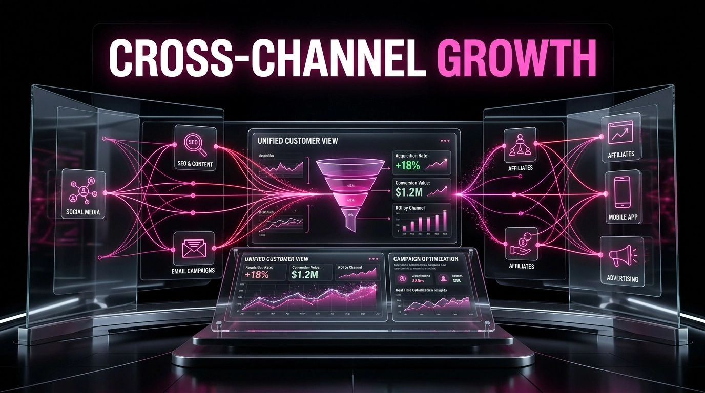 Cross-channel growth: Google Ads, Meta, and Shopify working as one unified system
